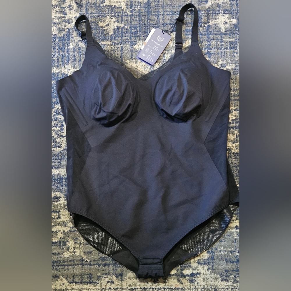 Honeylove CrossOver Cami Bodysuit  Vamp